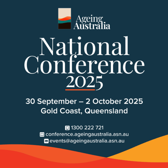Come and See Us at the 2025 Ageing Australia National Conference